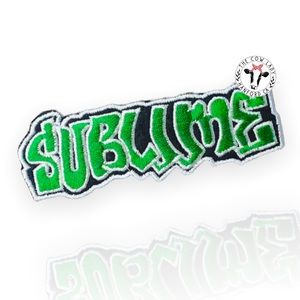 Sublime Iron On Patch Reggae Ska Rock Music Sew On Embroidered Band Decal NEW